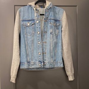 Jean Hoodie Jacket